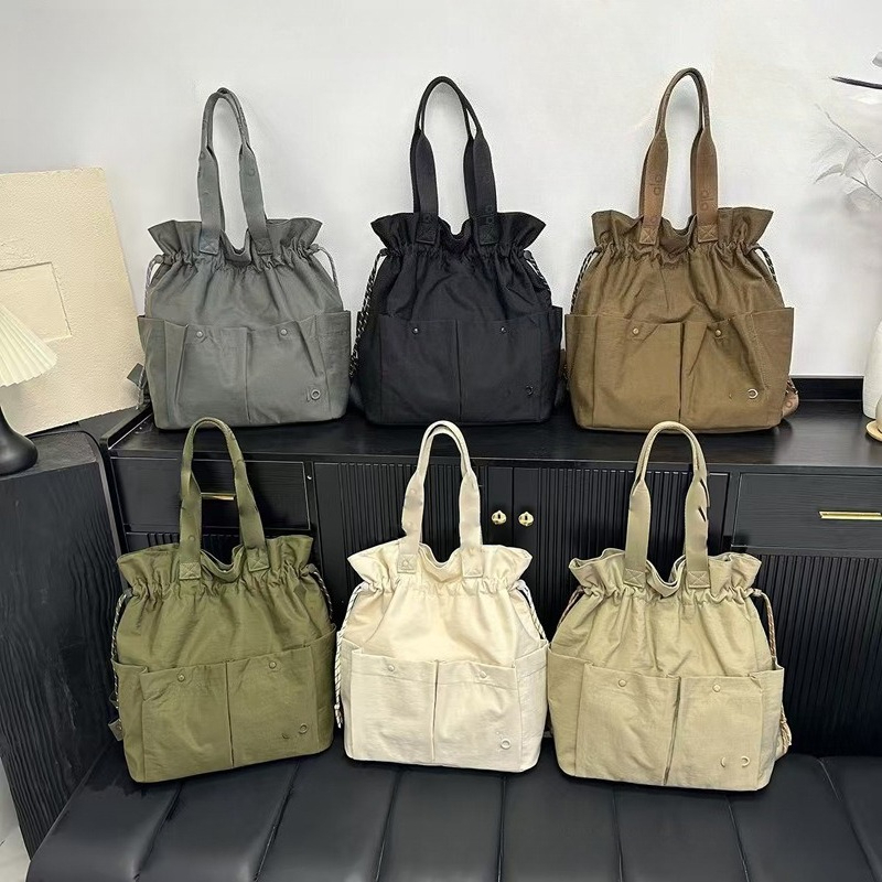 Drawstring Gym Bag - Tas Tangan Serut Kapasitas Besar, Tas