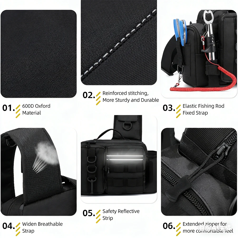 Ransel Memancing dengan Tempat - Hiking Backpack Waterproof ulasan dan harga
