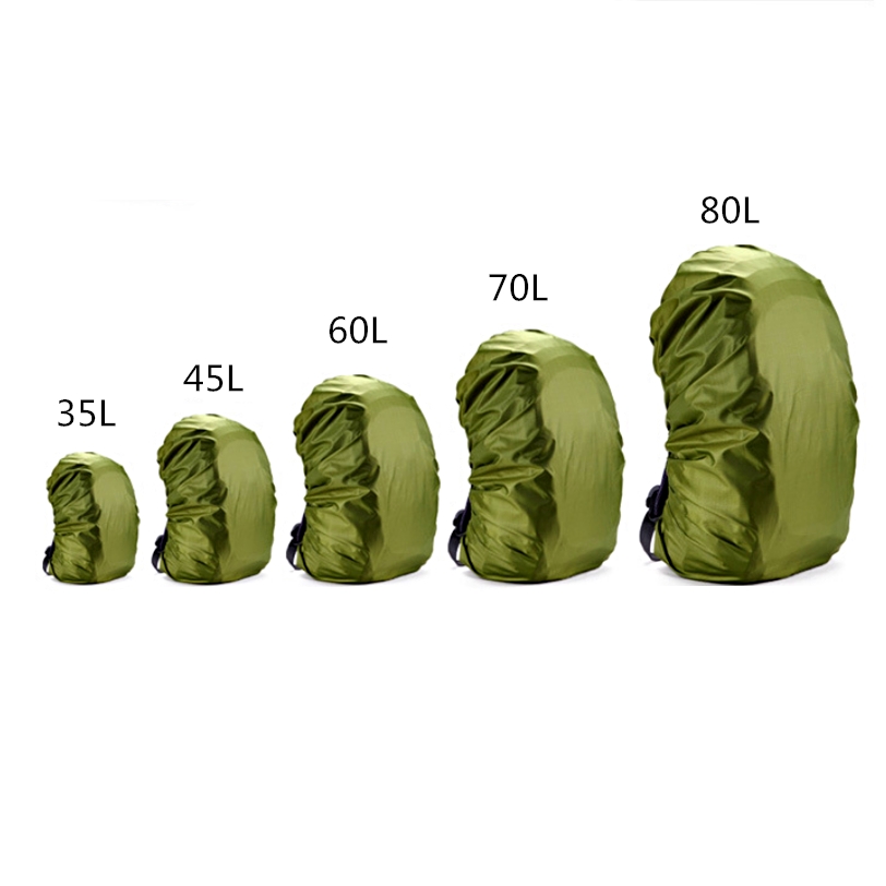Ransel tahan air 20-80L, tas r - Rain Cover Backpack ulasan dan harga