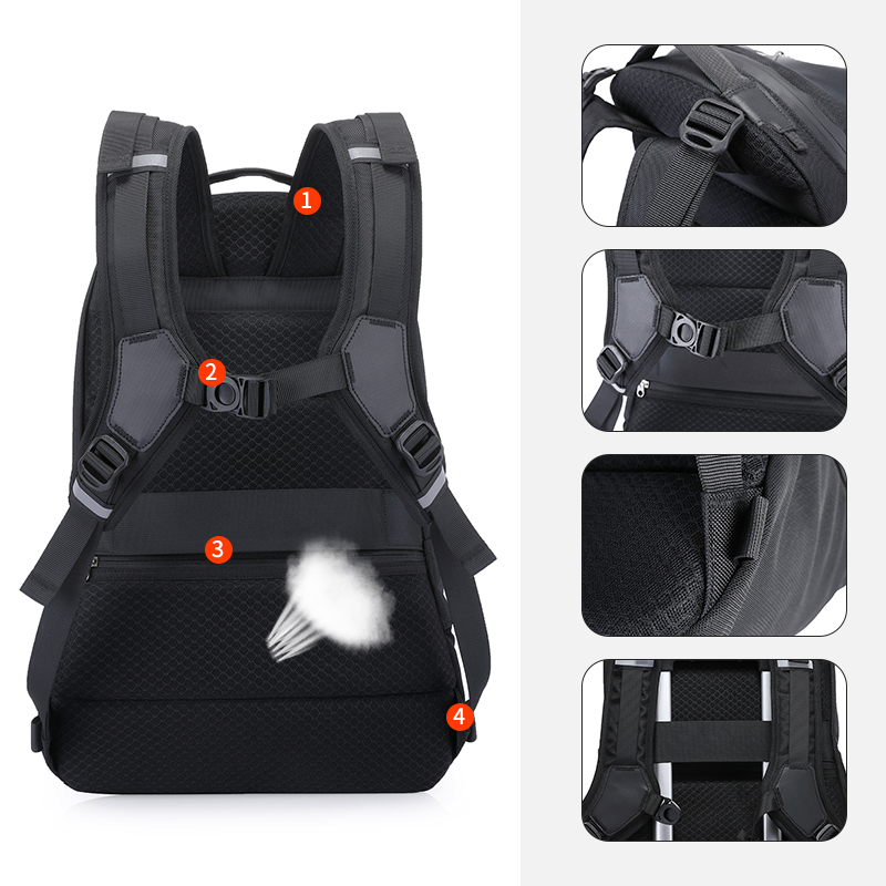TANGCOOL Ransel Helm Sepeda Mo - Laptop Backpack 15.6 ulasan dan harga