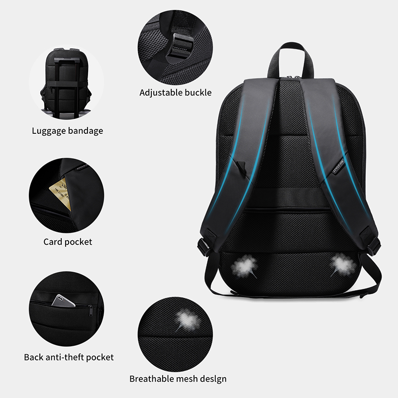 Ransel Laptop Pria Bisnis Ultr - Laptop Backpack 15.6 ulasan dan harga