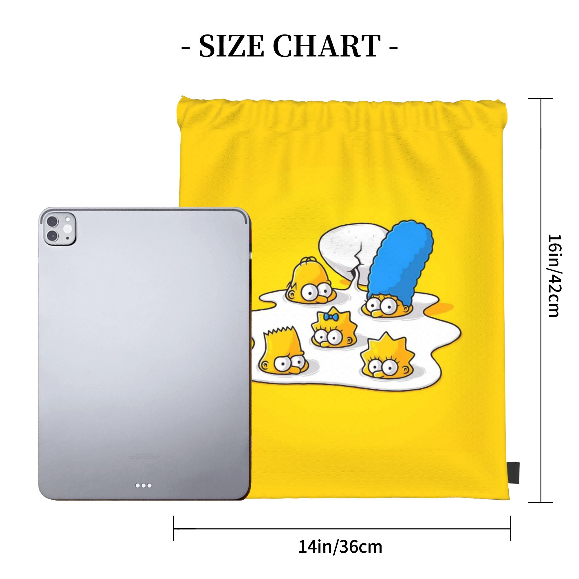Tas Ransel Serut Kartun Simpso - Drawstring Gym Bag ulasan dan harga